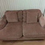 Roseland - Pink Alfie 2 Seater Sofa in chenille