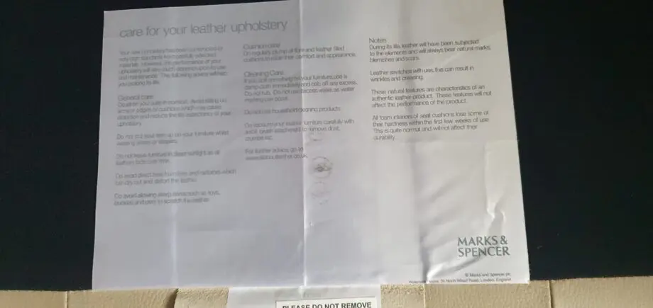 Marks and Spencer