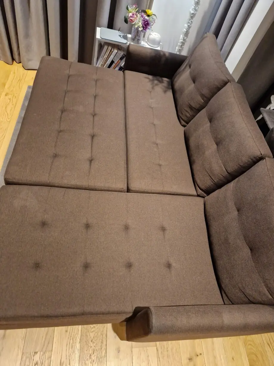 Brown sofa