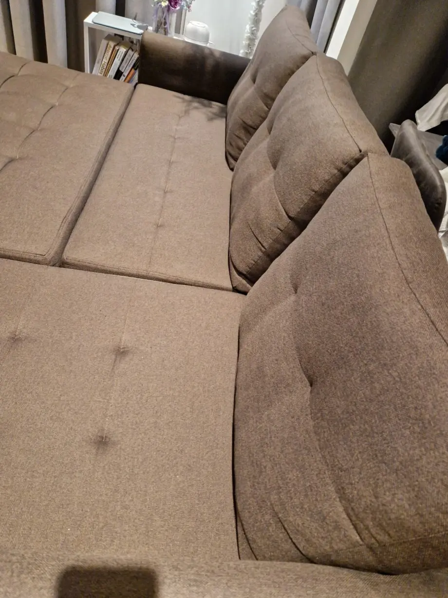 Brown sofa