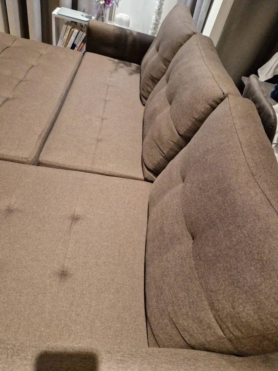 Brown sofa