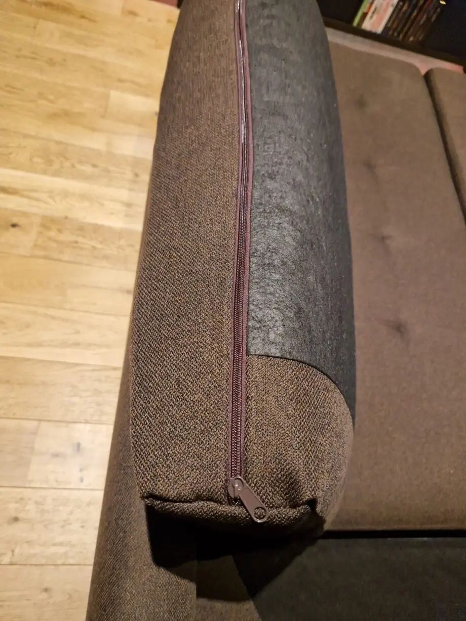 Brown sofa