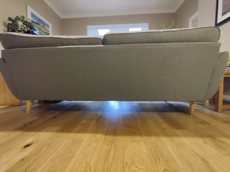 French connection Zinc Grey 4 seater sofa