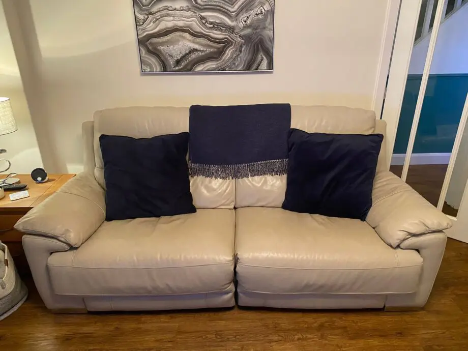Leather Suite + Footstall