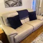 Leather Suite + Footstall