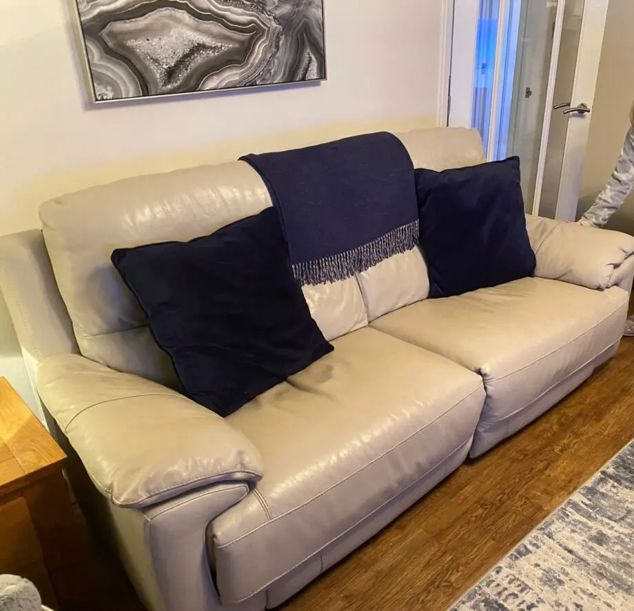 Leather Suite + Footstall