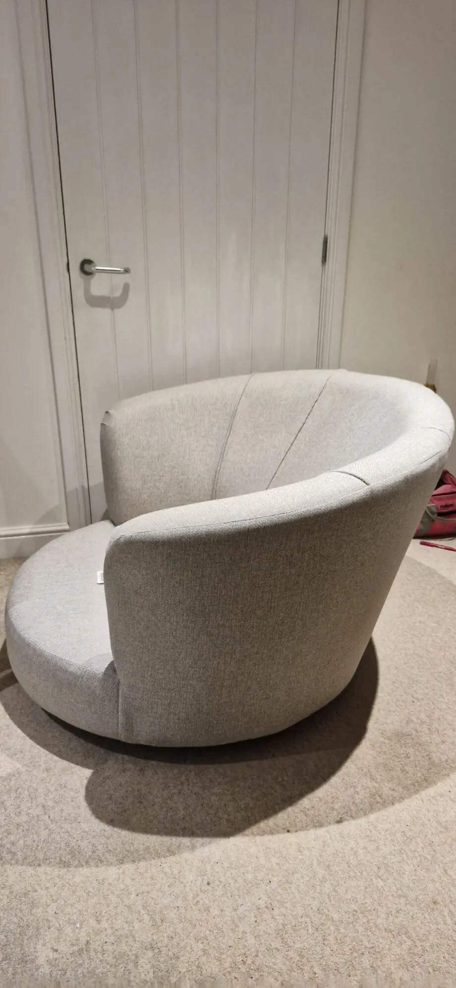 DFS small Swivel Chair (grey)