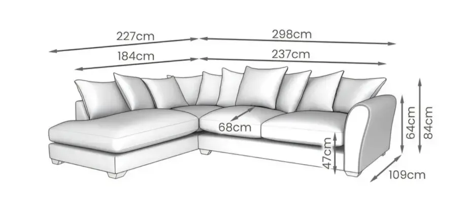 Large DFS Corner Sofa