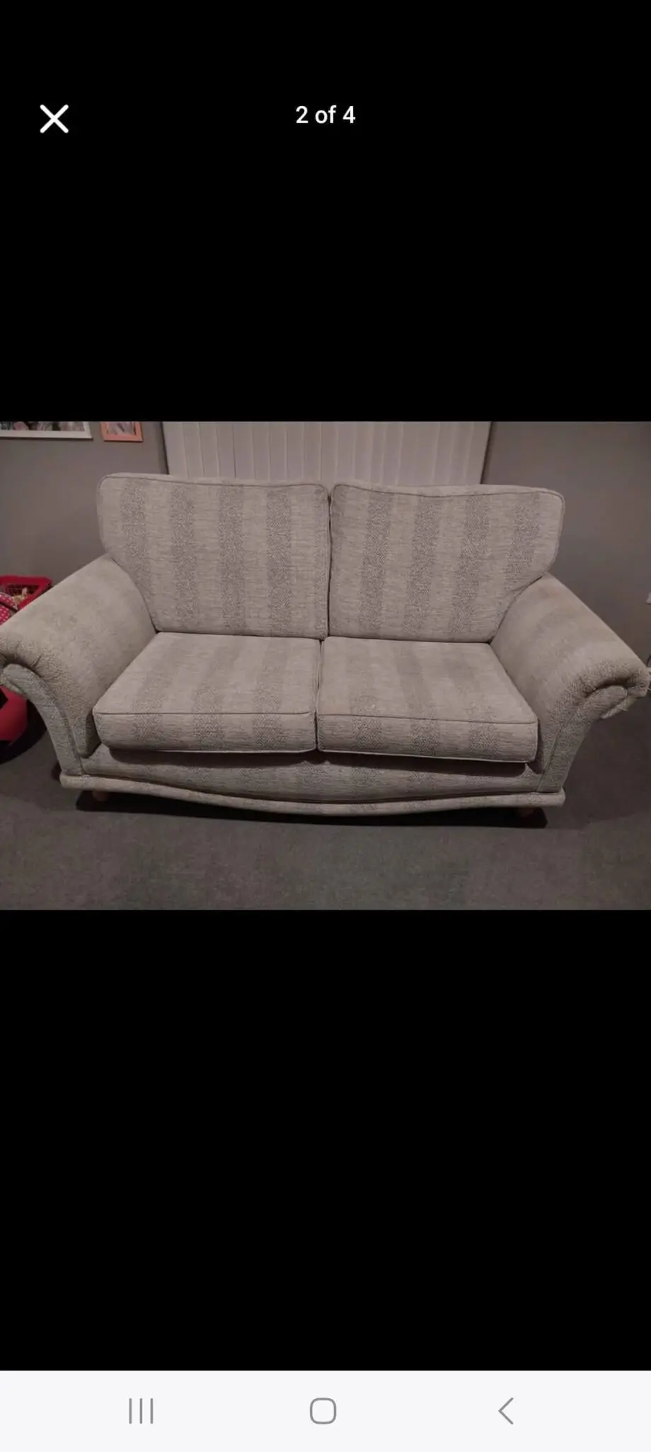 Grey sofa