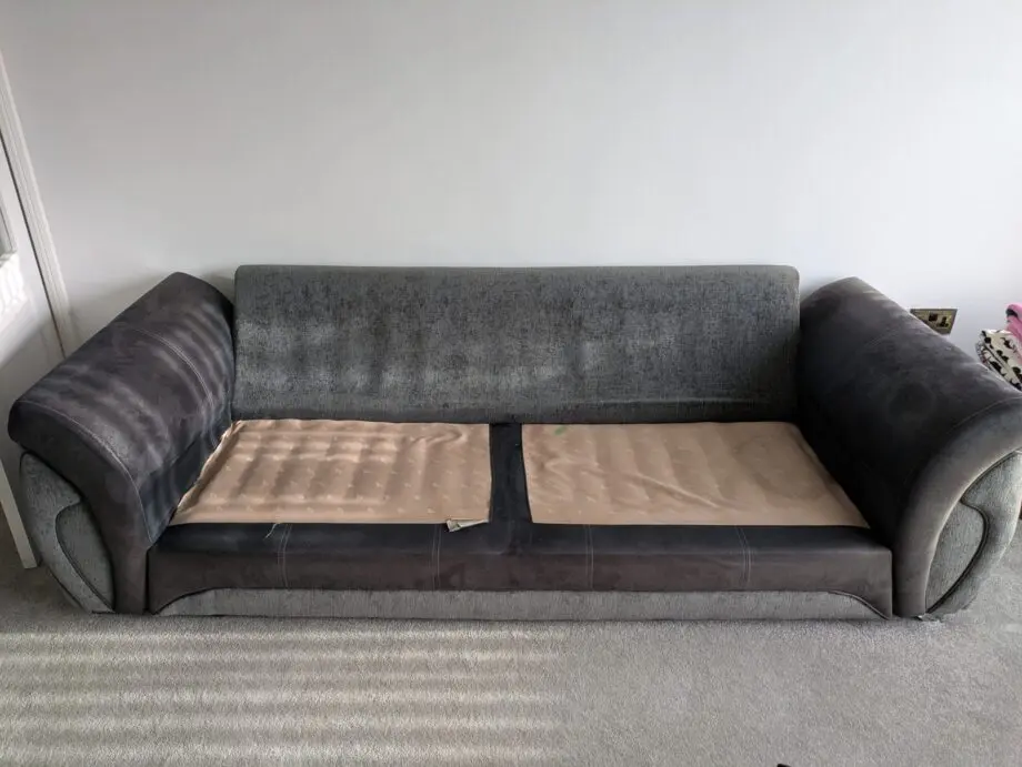 DFS large cuddle sofa and large 4 seater sofa