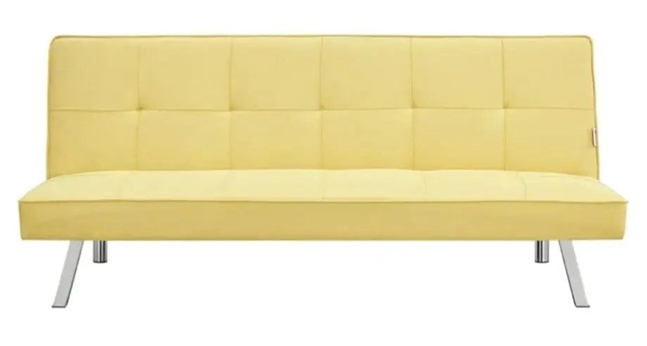 3 seater yellow sofa bed from Bravich store