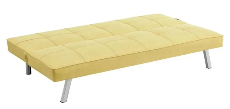 3 seater yellow sofa bed from Bravich store