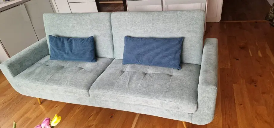 3 seater sofa bed from Honeypot furniture.