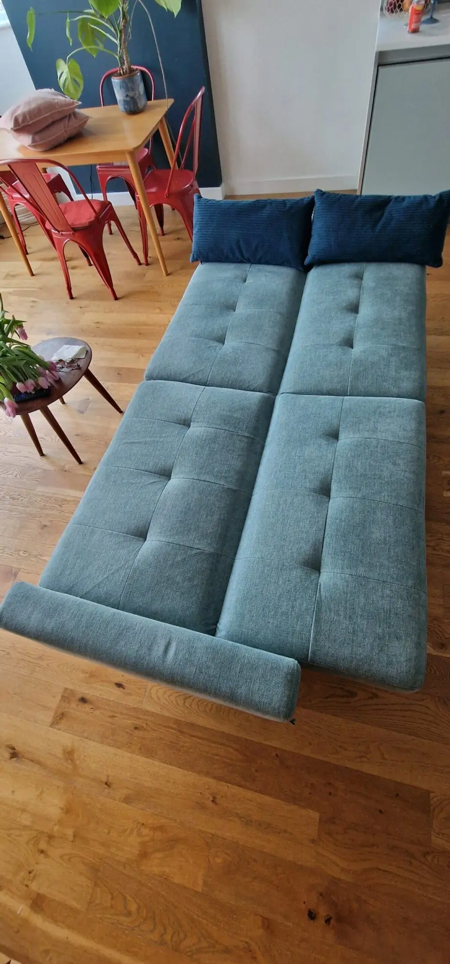 3 seater sofa bed from Honeypot furniture.