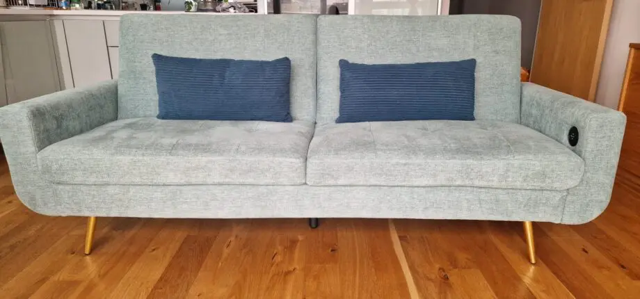 3 seater sofa bed from Honeypot furniture.