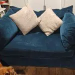 Snuggle Seat Emerald Velour 1 year old