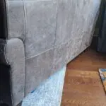 Brown leather DFS 3 seater and 2 seater chair