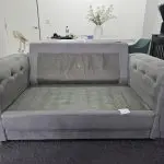 Grey sofas