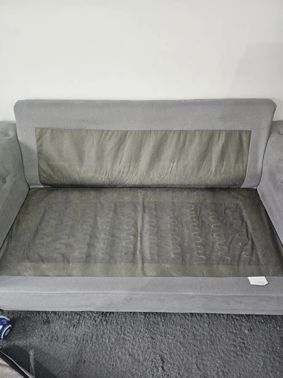 Grey sofas