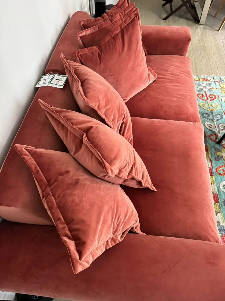 Loaf Medium Wodge Modular Sofa in Cinnamon Stick Clever Velvet