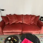Loaf Medium Wodge Modular Sofa in Cinnamon Stick Clever Velvet