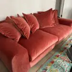 Loaf Medium Wodge Modular Sofa in Cinnamon Stick Clever Velvet