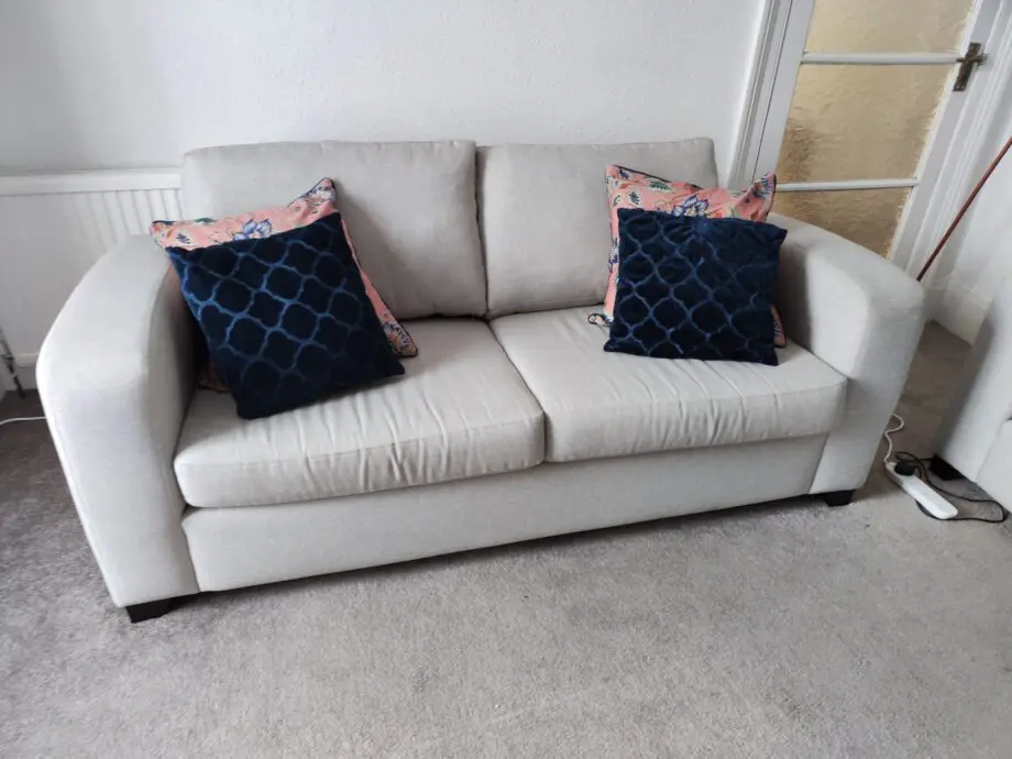 DFS Layla Platinum Sofa Set (incl sofabed)