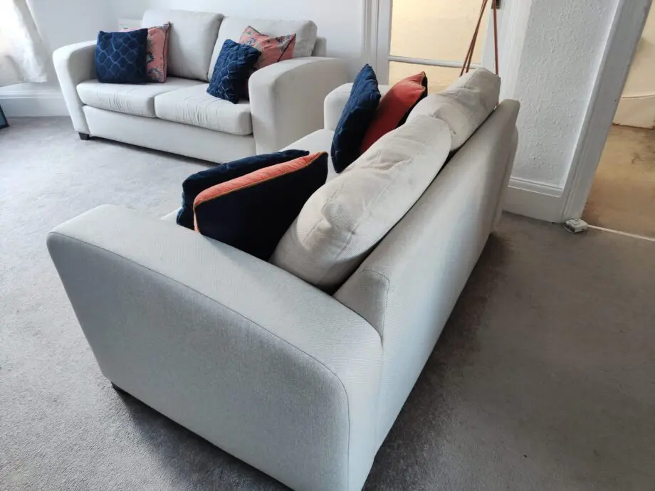 DFS Layla Platinum Sofa Set (incl sofabed)