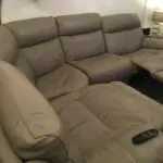 Lucius leather 2 power corner recliner