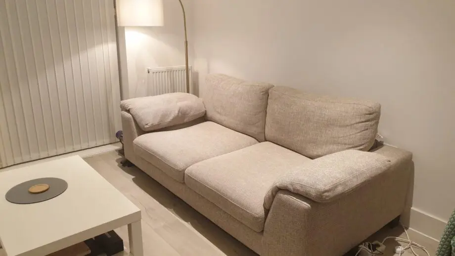 DFS cream sofa