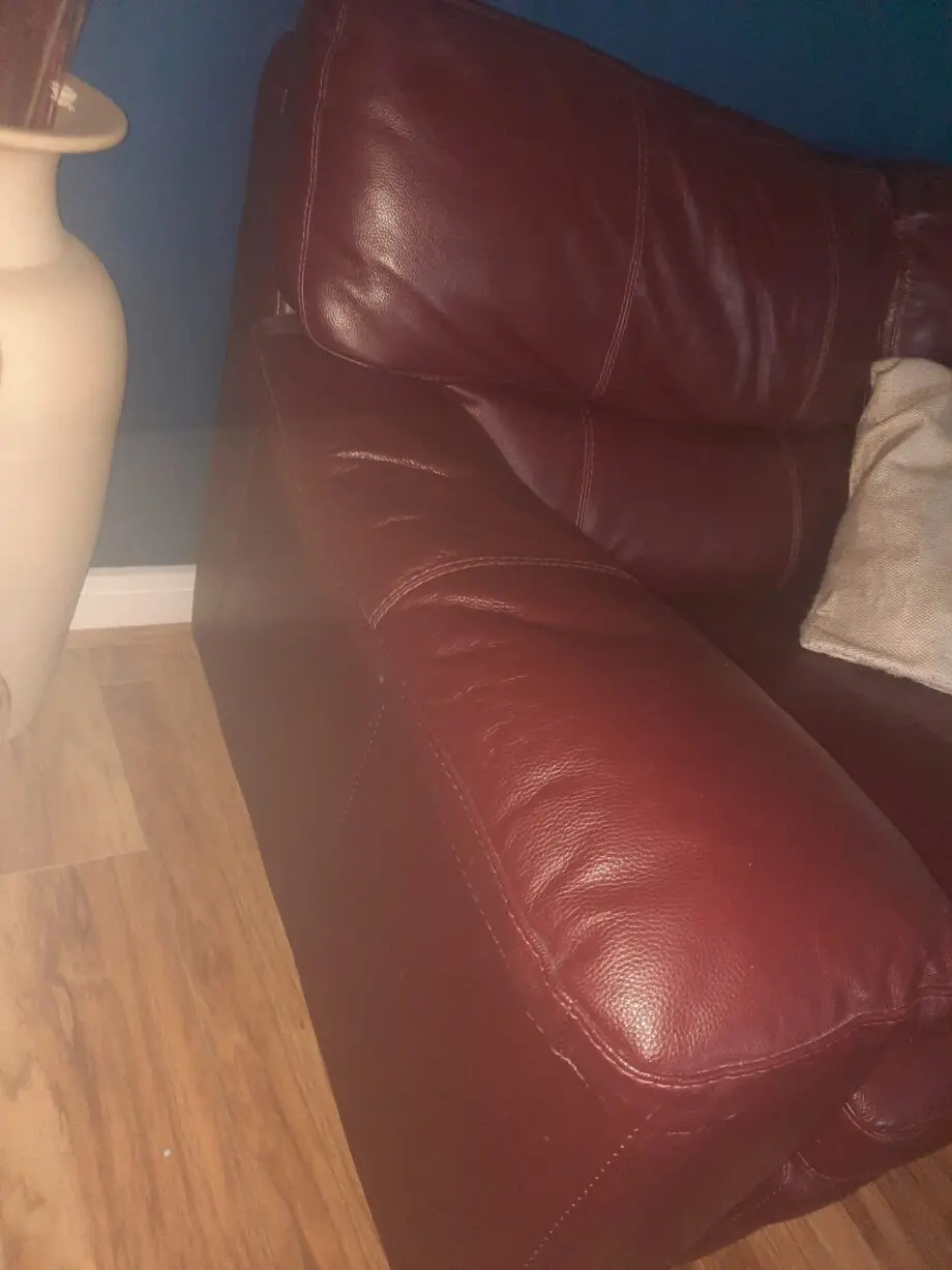 Cozee Large Leather Sofa