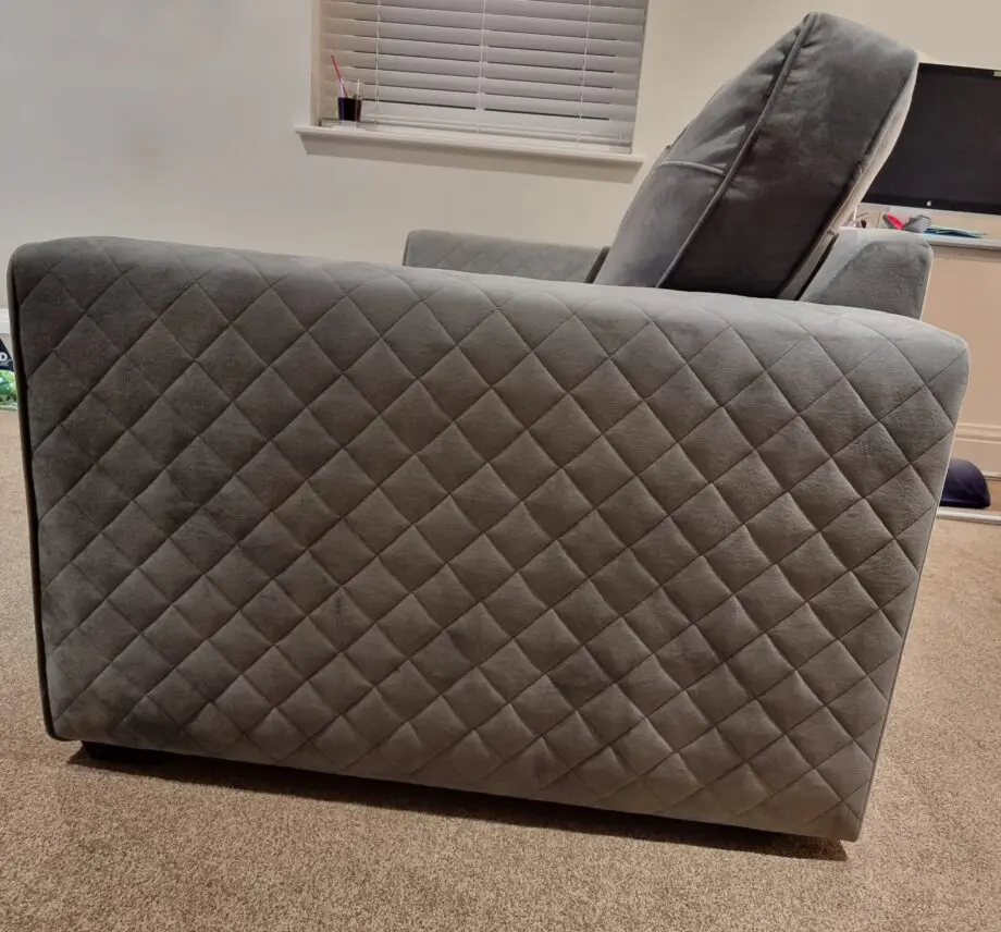 DFS Horace Grey 3 seater sofa