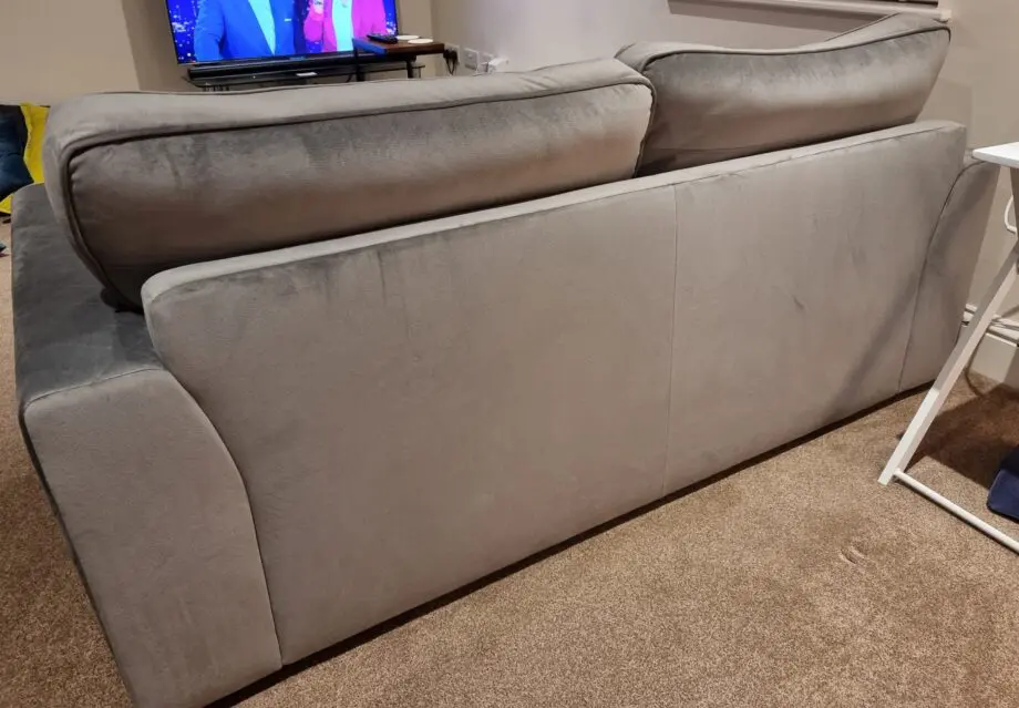 DFS Horace Grey 3 seater sofa