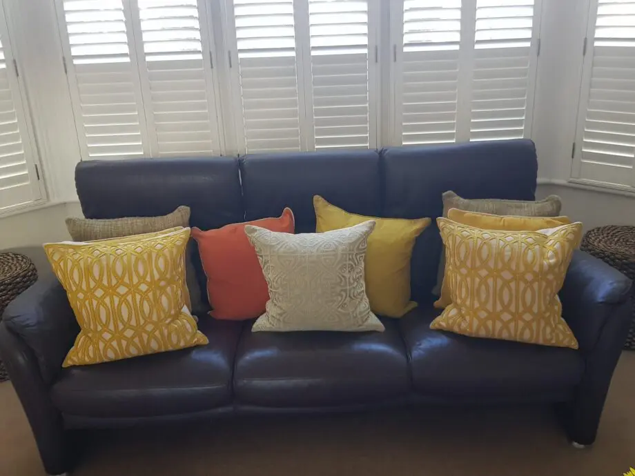 W Schillig Leather Sofa and Armchairs