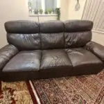 3 Seater Leather Sofa
