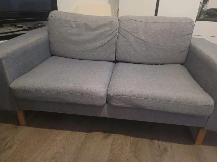 2-seater Grey colour sofa for sale