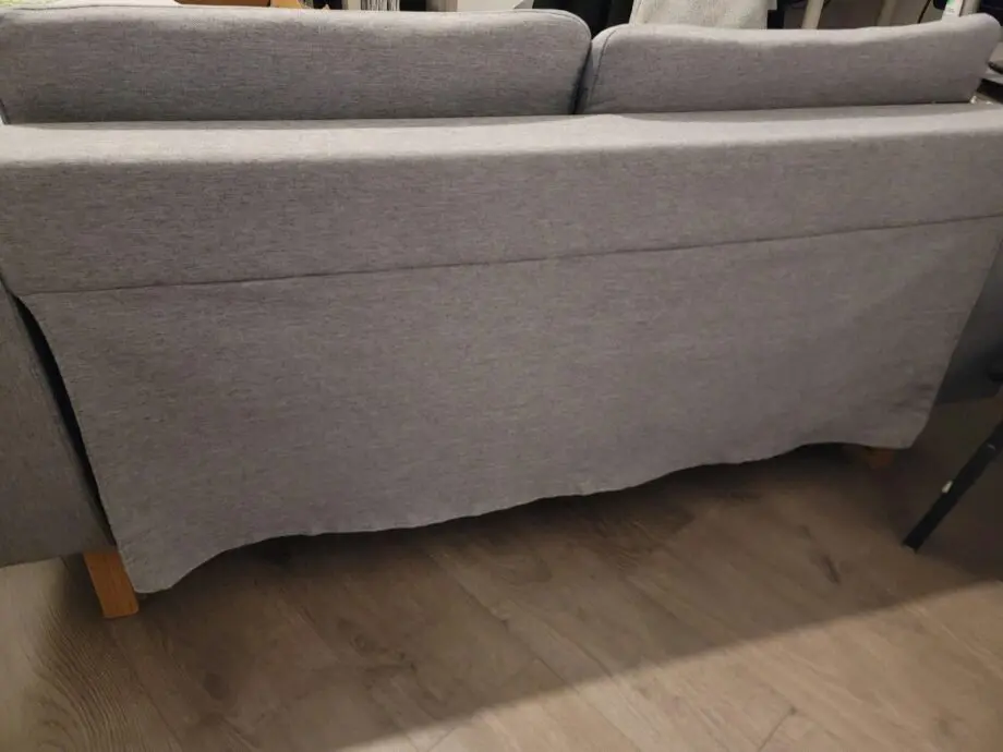2-seater Grey colour sofa for sale