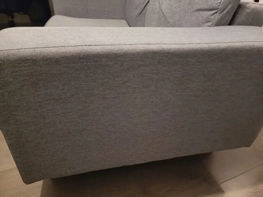 2-seater Grey colour sofa for sale