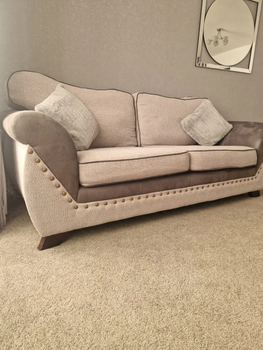 Grey sofa set