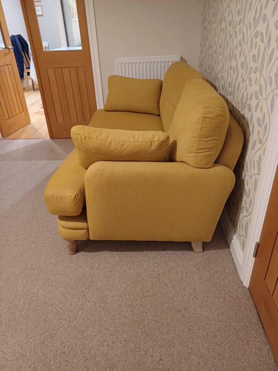 Loaf Squisharoo 2 seat sofa in Lemon Posset