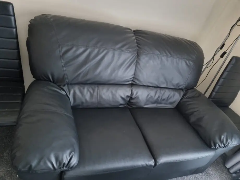 Candy 2 Seater FAUX Leather Sofa