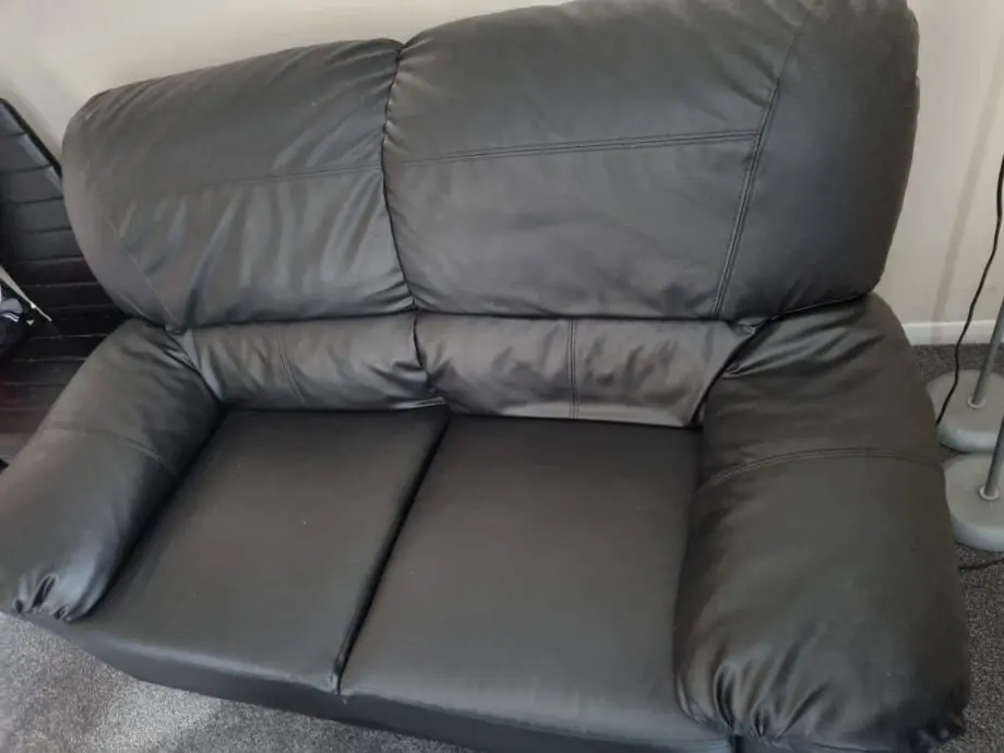 Candy 2 Seater FAUX Leather Sofa