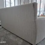 Cream Duresta Sofa & Footstall