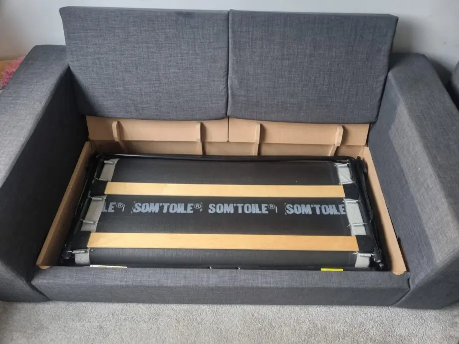 Two seater sofa bed