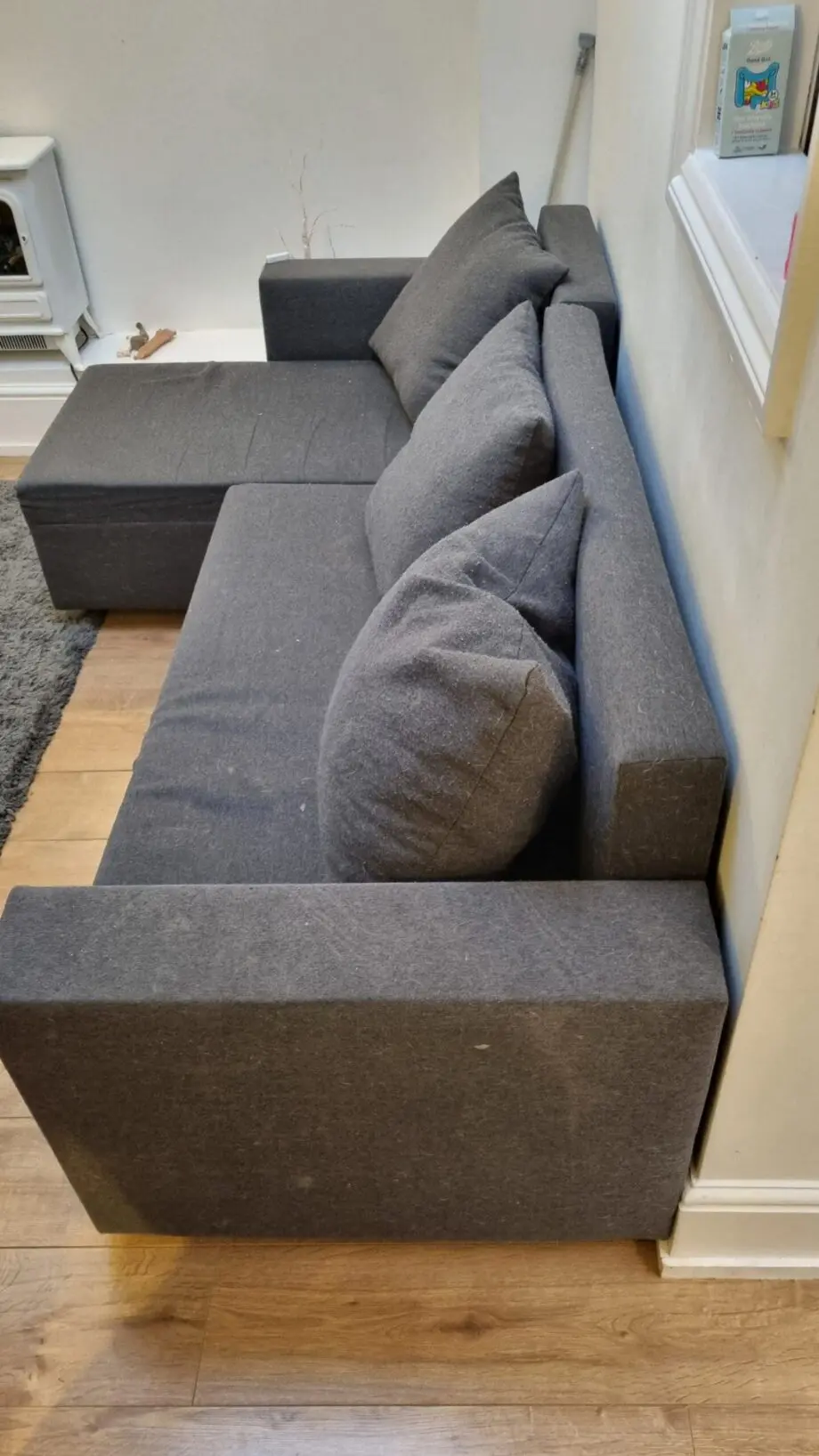 Osllo Corner Sofabed - Dark Grey