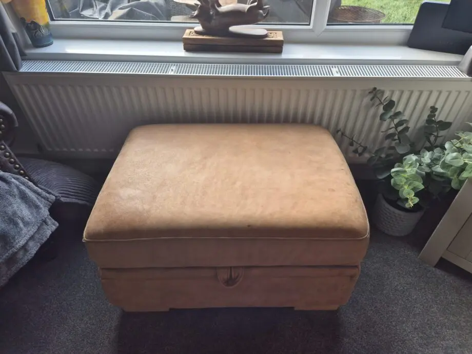 DFS THOR, Tan Nubuck Leather, 3 piece suite