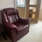 G Plan Leather sofa set - 2 seater and 2 x armchairs (1 recliner)