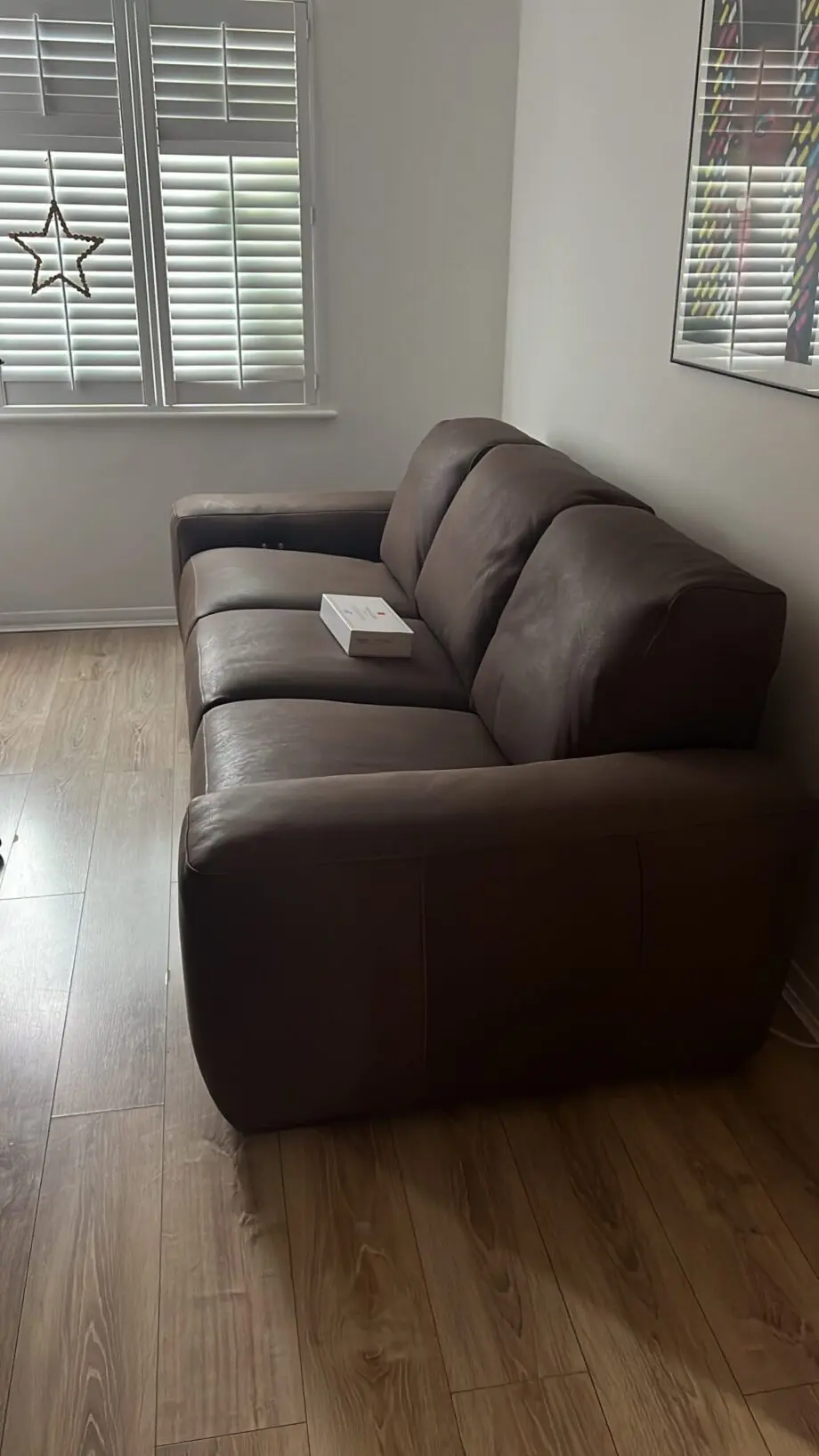 DFS - The Whimsy Hand Tipped 3 Seater Power Recliner