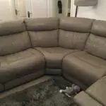 Lucius leather 2 power corner recliner