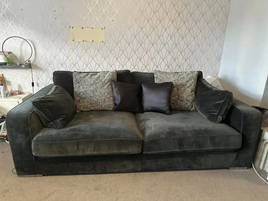 Sofology Cavalli 3 + 2 seater with footstool.